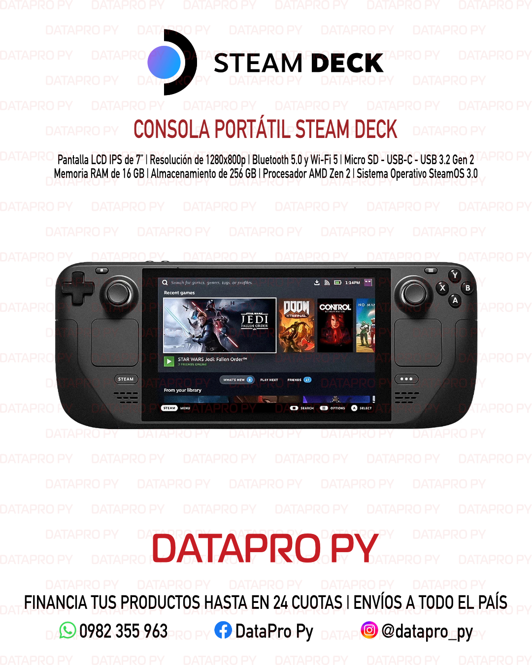 Consola Portátil Steam Deck